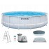 Каркасный бассейн CLEARVIEW PREMIUM POOL Intex 26746 (Диаметр 488 x Высота 122см) Каркасный бассейн CLEARVIEW PREMIUM POOL Intex 26746 (Диаметр 488 x Высота 122см)