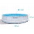 Каркасный бассейн CLEARVIEW PREMIUM POOL Intex 26746 (Диаметр 488 x Высота 122см) Каркасный бассейн CLEARVIEW PREMIUM POOL Intex 26746 (Диаметр 488 x Высота 122см)