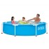Каркасный бассейн Metal Frame Pool  Intex 28205 (Диаметр 244 x Высота 51см) 