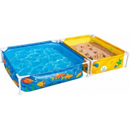 Каркасный детский бассейн с песочницей, 213х122х30,5см Bestway 561cf Каркасный детский бассейн с песочницей, 213х122х30,5см Bestway 561cf