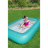 Надувной детский бассейн Бирюзовый Bestway 51115-turquoise (165 x 104 x 25см) Надувной детский бассейн Бирюзовый Bestway 51115-turquoise (165 x 104 x 25см)