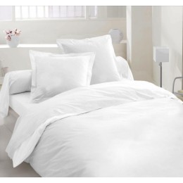 Комплект Евро постельного белья Moka Textile Бязь Белая  200х220см