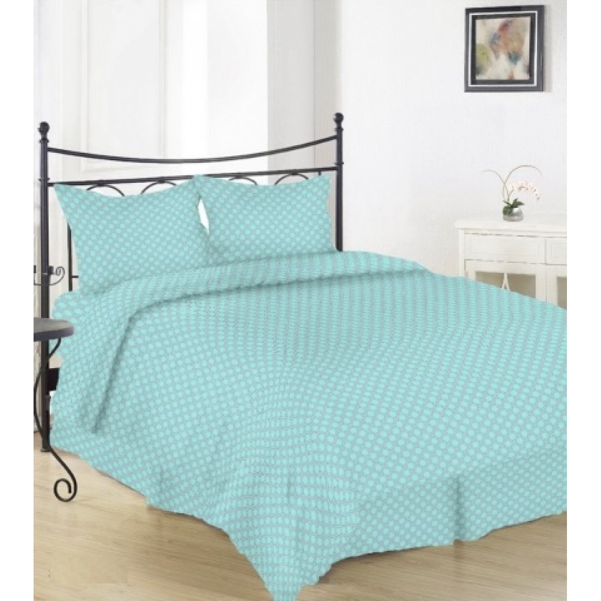 Комплект Евро постельного белья Moka Textile Бязь Гавань 200х220см