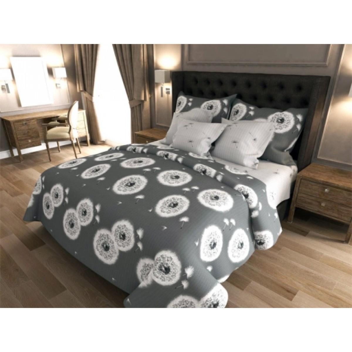 Комплект Евро постельного белья Moka Textile Бязь Микс  200х220см