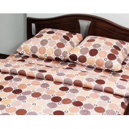 Комплект Евро постельного белья Moka Textile Бязь  Дражже 200х220см