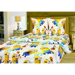 Комплект Детского постельного белья Moka Textile Бязь Миньоны 100х145см