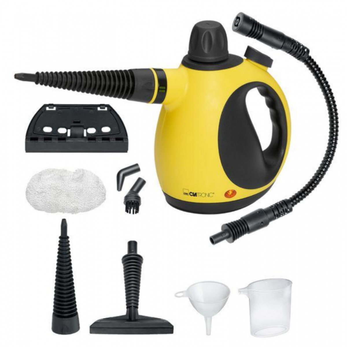 Пароочиститель Clatronic DR 3653 Черно-Желтый