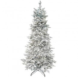  Искусственная комбинированная елка Тіна Засніжена  Kvazar литые иголки  +Пленка ПВХ 120см