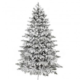  Искусственная комбинированная елка  Вікторія засніжена  Kvazar литые иголки  +Пленка ПВХ 120 см