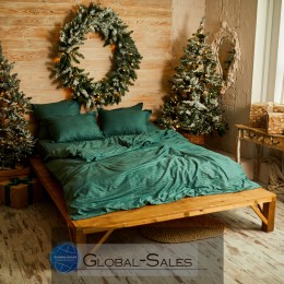 Семейное Страйп-Сатин постельное белье Хвоя Calipso 150*220см Семейное Страйп-Сатин постельное белье Хвоя Calipso 150*220см