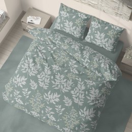 Постельное белье “LeLIT”, Бязь,Темно-Зеленый,Полтораспальный, B-1162