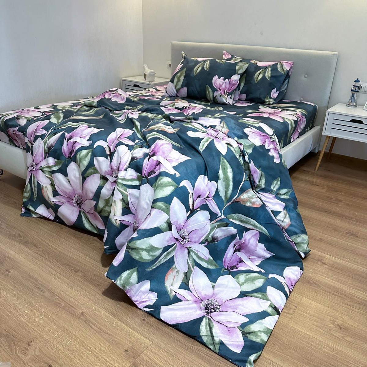 Постельное белье “LeLIT”,Поликотон,Зеленый,Полтораспальный, P-0112