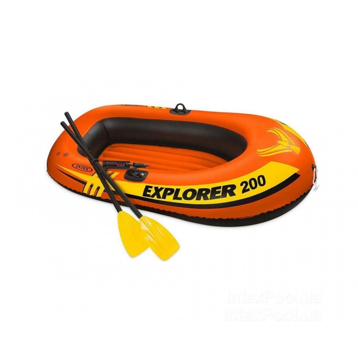 Надувная лодка EXPLORER-200  Intex 58331 (185 x 94 x 41см) 