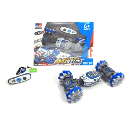 Машина на радиоуправлении SKIDDING синий (UD 2196 AN) подсветка колес - музыка.