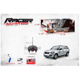 Джип на радиоуправлении (666-702 XA) RACE серебряная - работает от 4.8V аккумулятора.