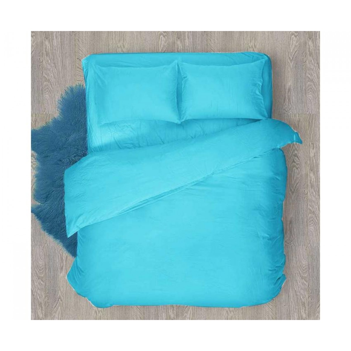 Полуторное постельное белье  Auera РАНФОРС TURQUOISE 145х210