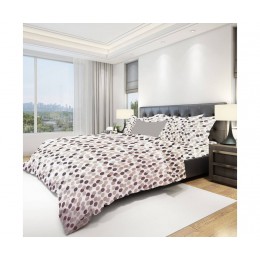 Комплект постельного белья Евро  Auera РАНФОРС  PEAS-BROUN AMERICAN  200х240