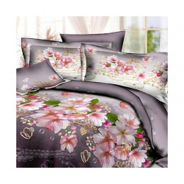 Двуспальное постельное белье  Auera РАНФОРС RINGS 175х210см