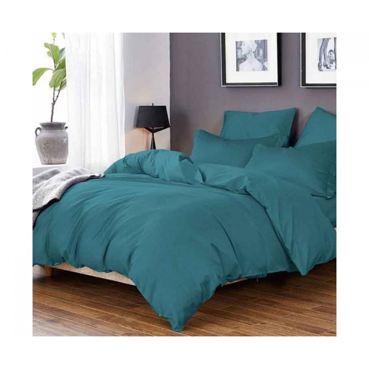 Двуспальное постельное белье  Auera РАНФОРС  SAGE  175х210см