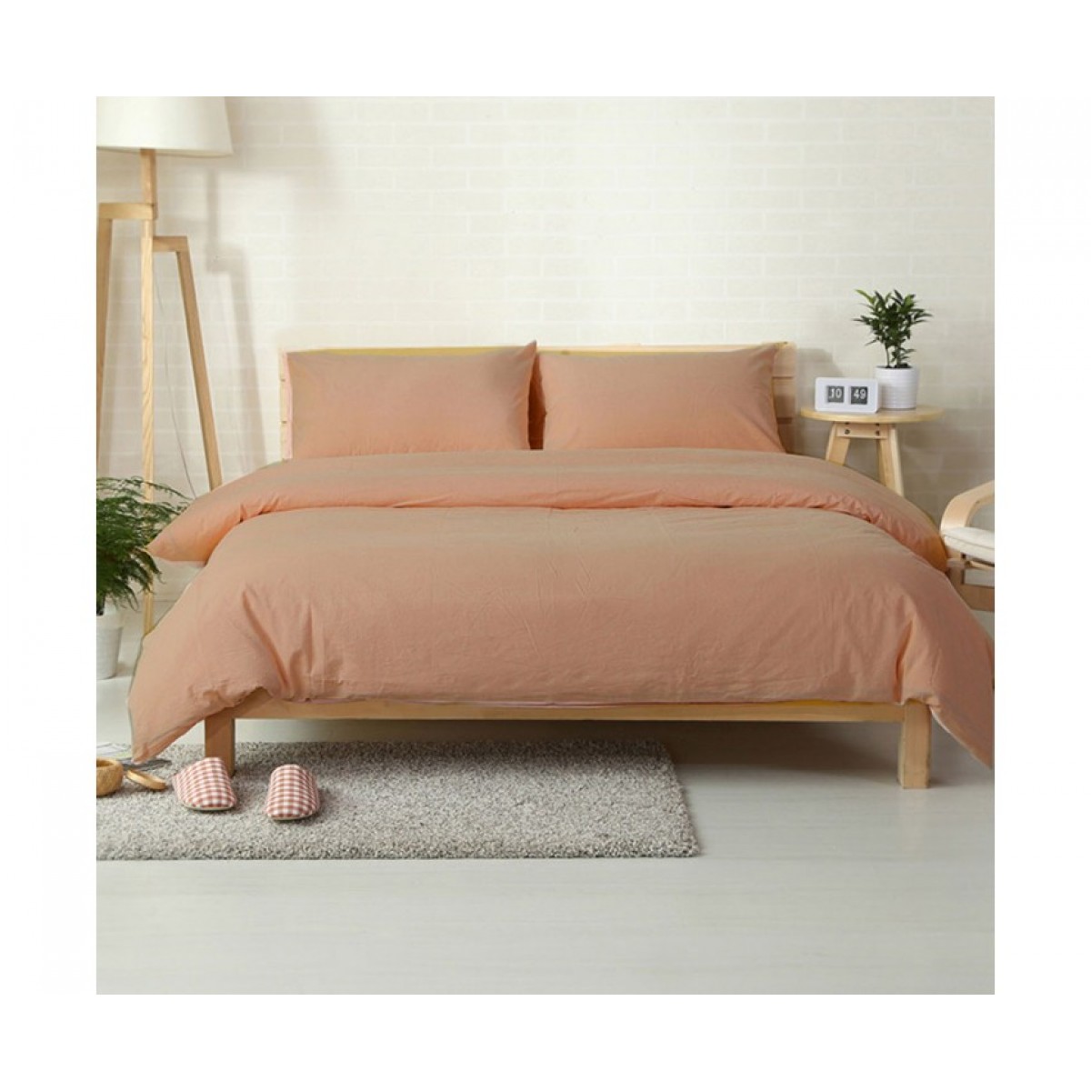 Полуторное постельное белье  Auera Сатин  MELEGII  145х210