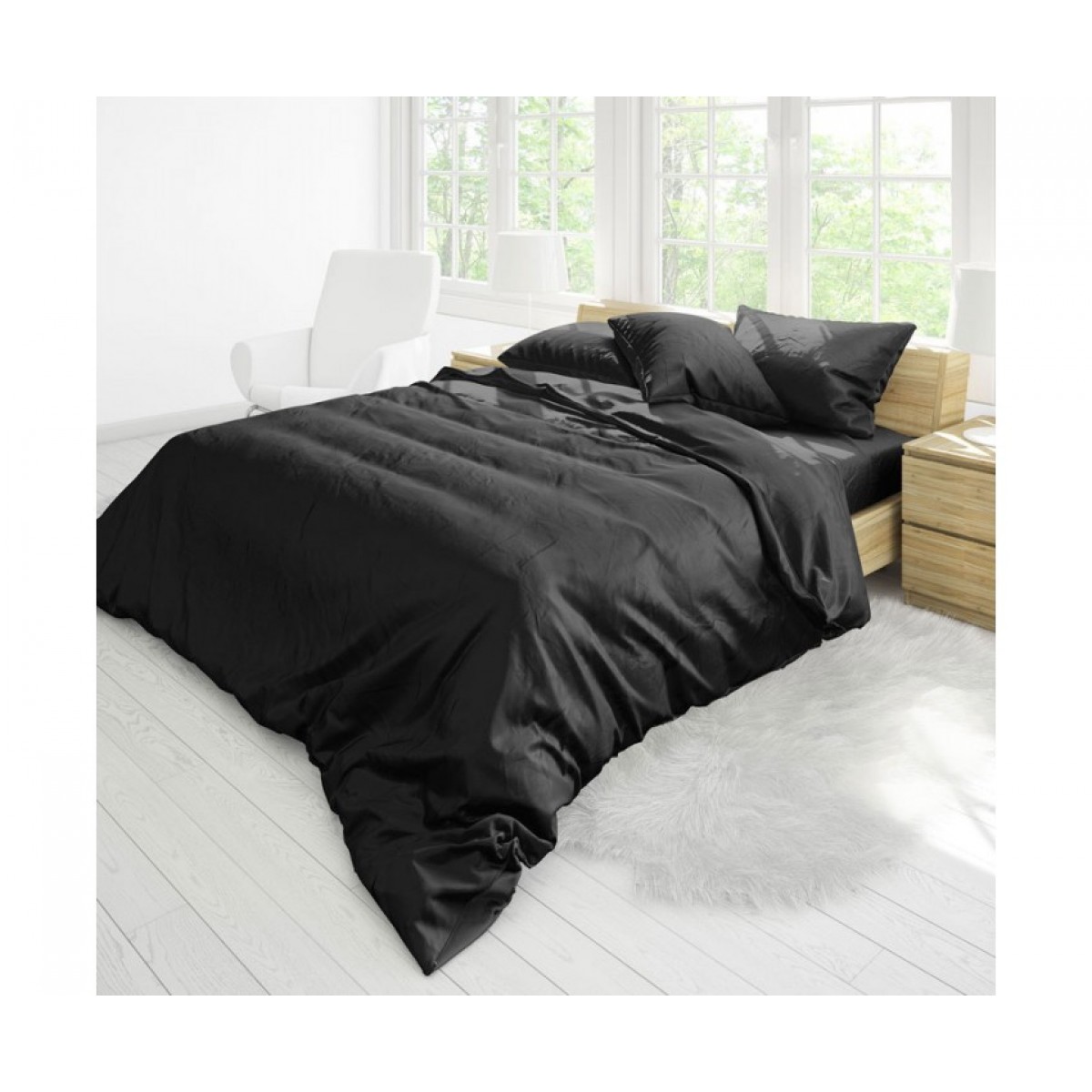 Постельное белье Евро  Auera САТИН KIBARIS   200х240см