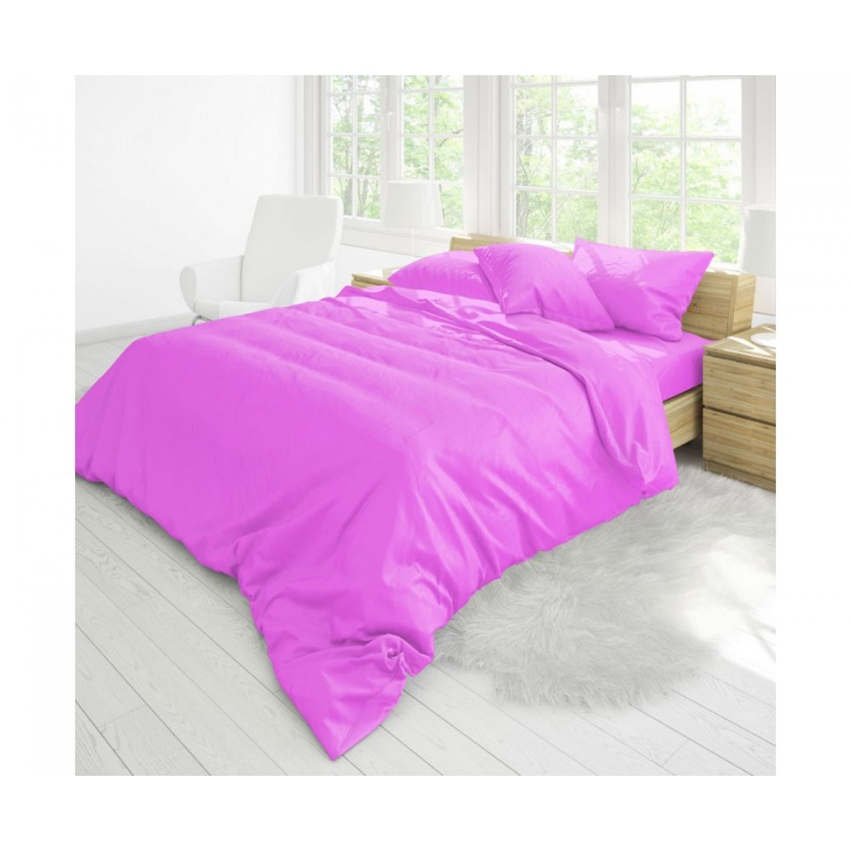 Семейное постельное белье  Auera САТИН  SENI 145х210см