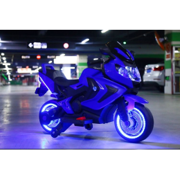 Дитячий електромотоцикл SPOKO SP-1600 синій  42400547