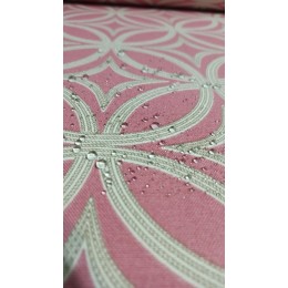 Тефлоновая Скатерть Tablecloth Абстракция Розовая 110*150 см Тефлоновая Скатерть Tablecloth Абстракция Розовая 110*150 см