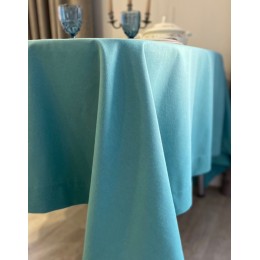 Тефлоновая Скатерть Tablecloth Бирюзовый Однотонный 110*150 см Тефлоновая Скатерть Tablecloth Бирюзовый Однотонный 110*150 см