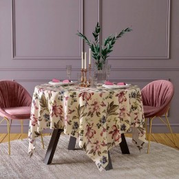 Тефлоновая Скатерть Tablecloth Колибри Сирень 110*150 см Тефлоновая Скатерть Tablecloth Колибри Сирень 110*150 см