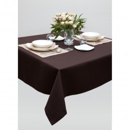 Тефлоновая Скатерть Tablecloth Коричневая Однотонная 110*150 см Тефлоновая Скатерть Tablecloth Коричневая Однотонная 110*150 см