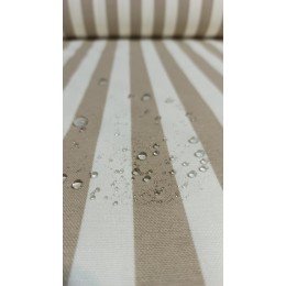 Тефлоновая Скатерть Tablecloth Полоска Бежевая 110*150 см