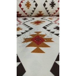 Тефлоновая Скатерть Tablecloth Сканди Бордо 110*150 см