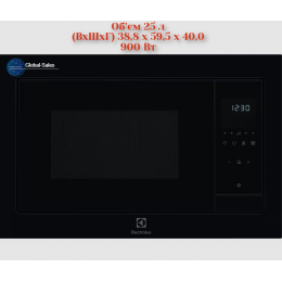 Мікрохвильова піч вбудована ELECTROLUX LMS4253TBK Мікрохвильова піч вбудована ELECTROLUX LMS4253TBK