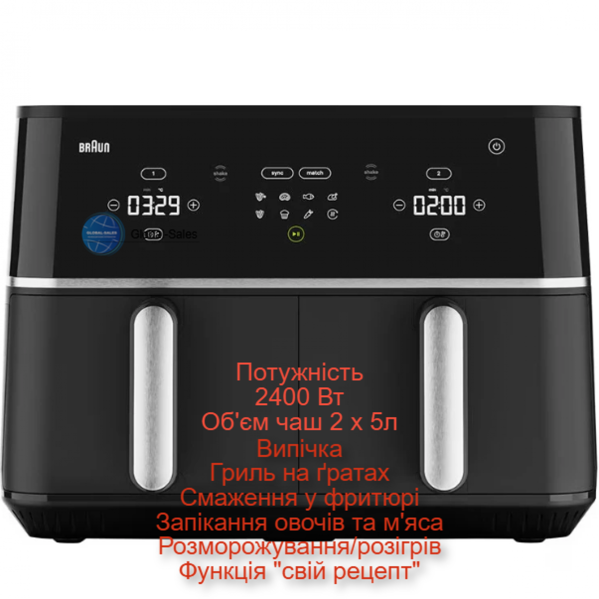 Мультипіч BRAUN TD 5030 IBK Мультипіч BRAUN TD 5030 IBK