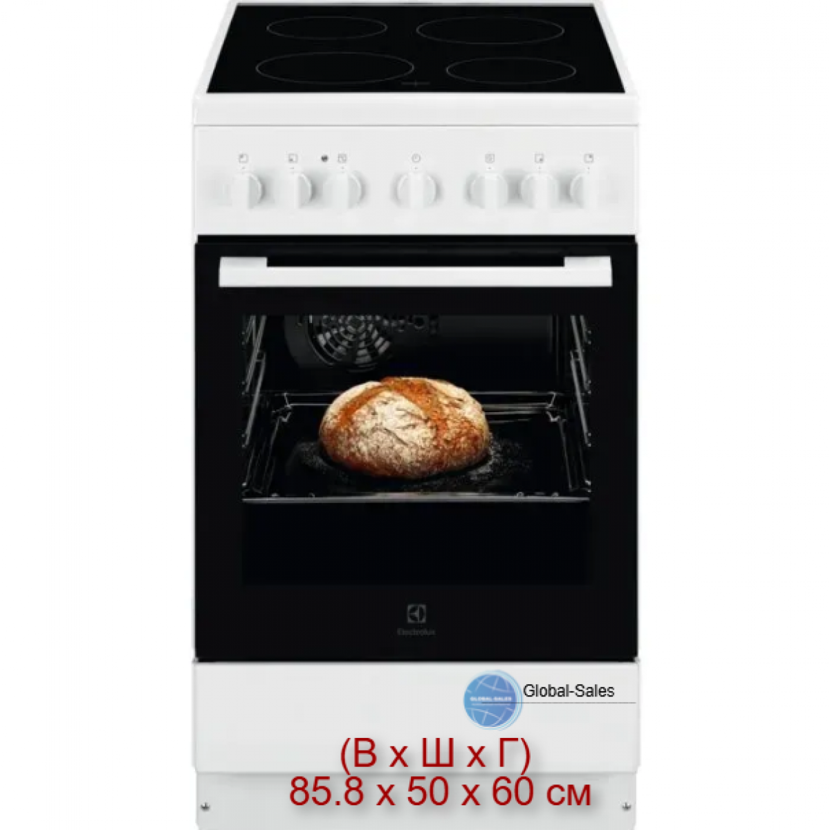 Плита електрична ELECTROLUX LKR520066W