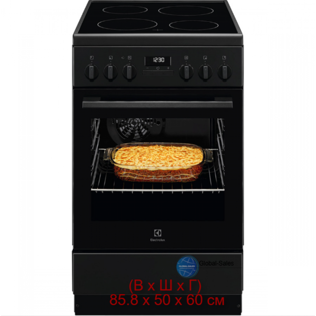 Плита електрична ELECTROLUX LKR520275K Плита електрична ELECTROLUX LKR520275K