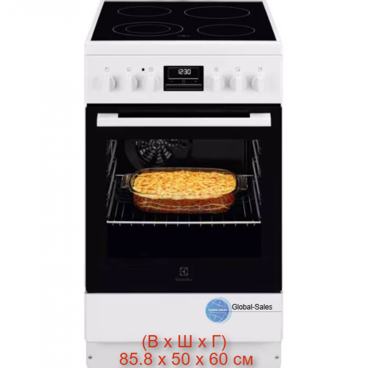 Плита електрична ELECTROLUX LKR540266W