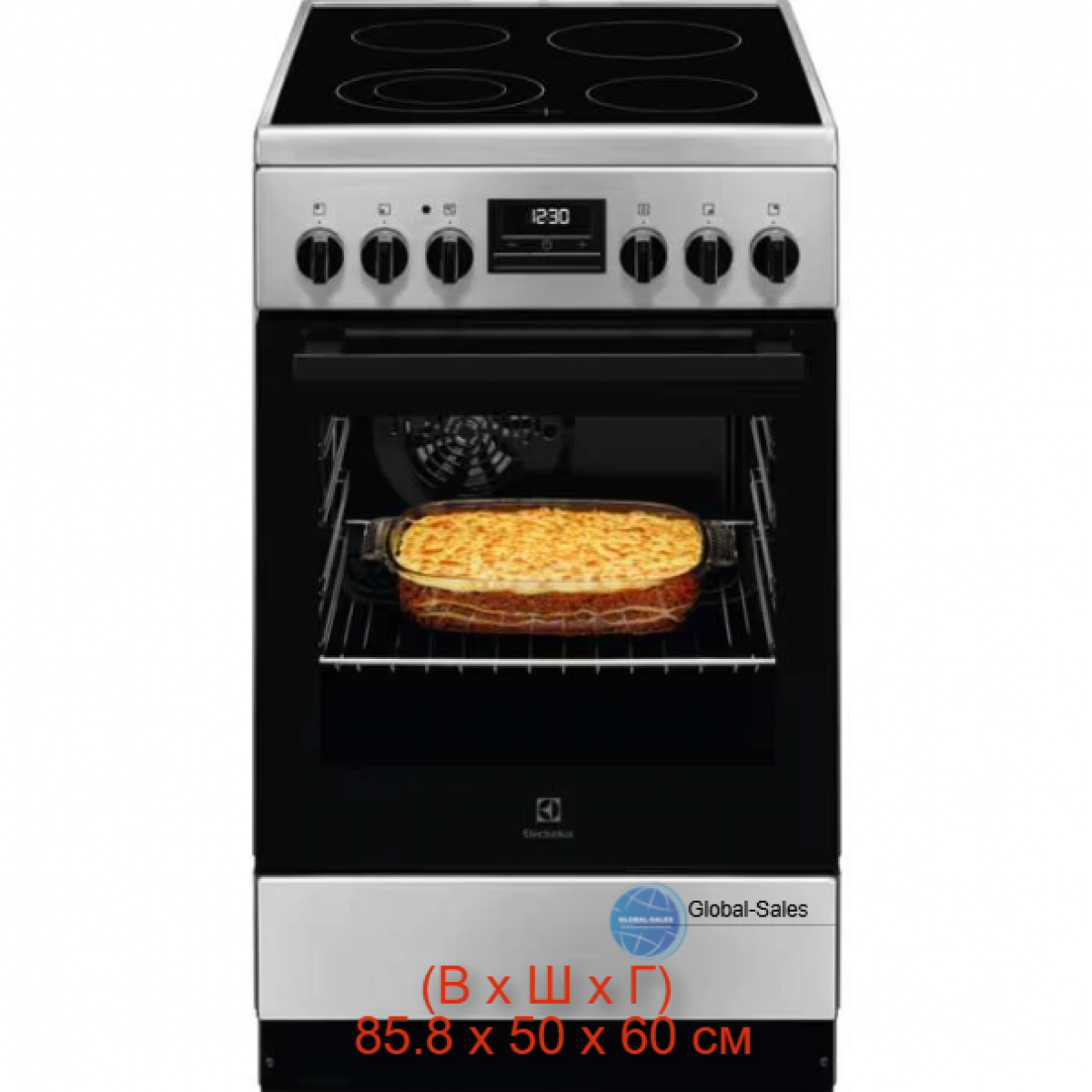 Плита електрична ELECTROLUX LKR540266X Плита електрична ELECTROLUX LKR540266X