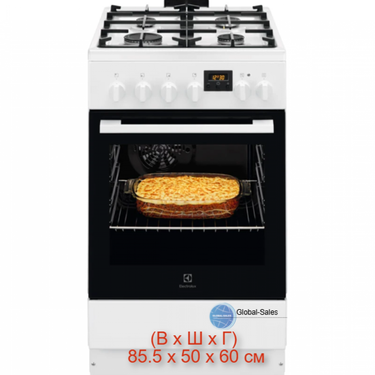 Плита комбінована ELECTROLUX LKK520211W