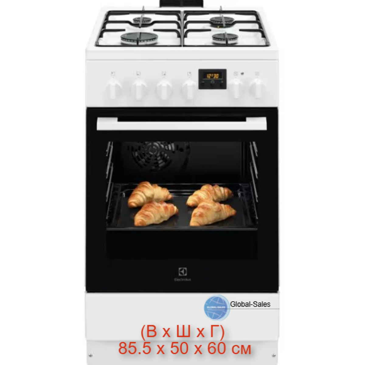 Плита комбінована ELECTROLUX LKK540232W