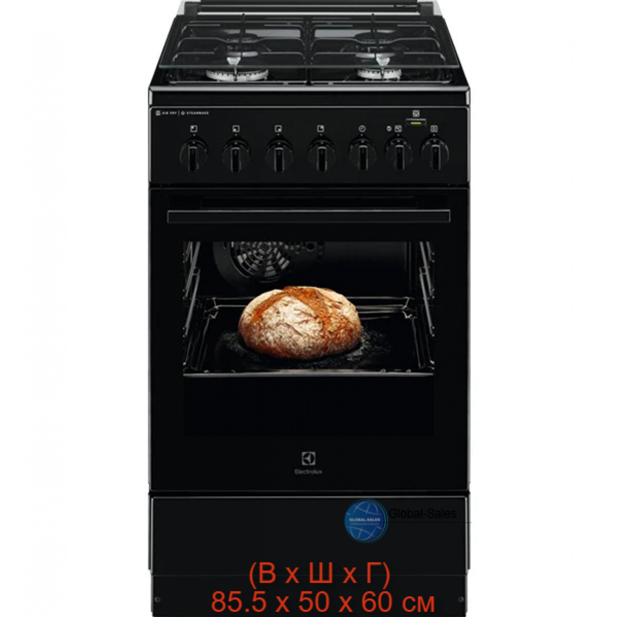 Плита комбінована ELECTROLUX LKK560010K Плита комбінована ELECTROLUX LKK560010K
