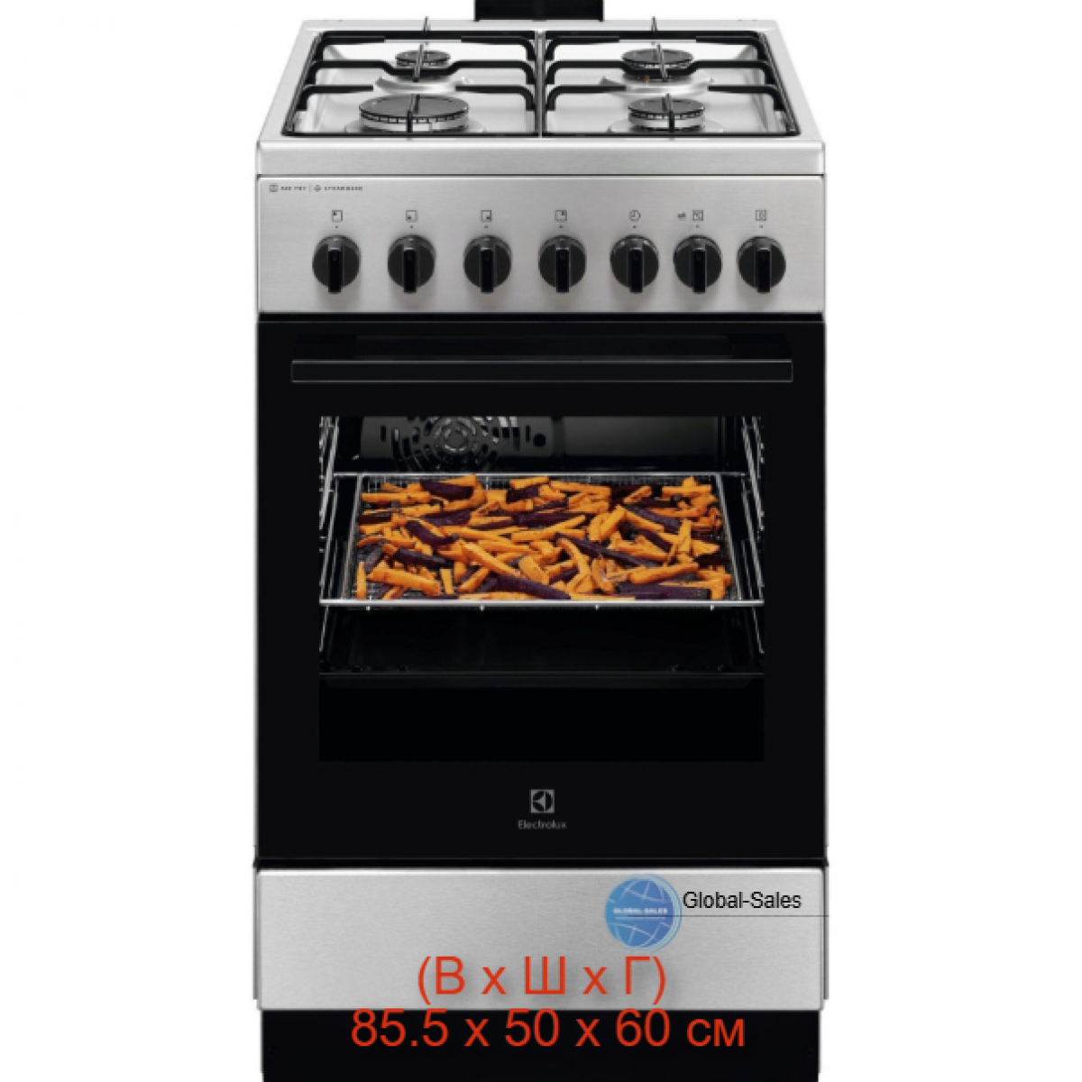 Плита комбінована ELECTROLUX LKK560010X Плита комбінована ELECTROLUX LKK560010X