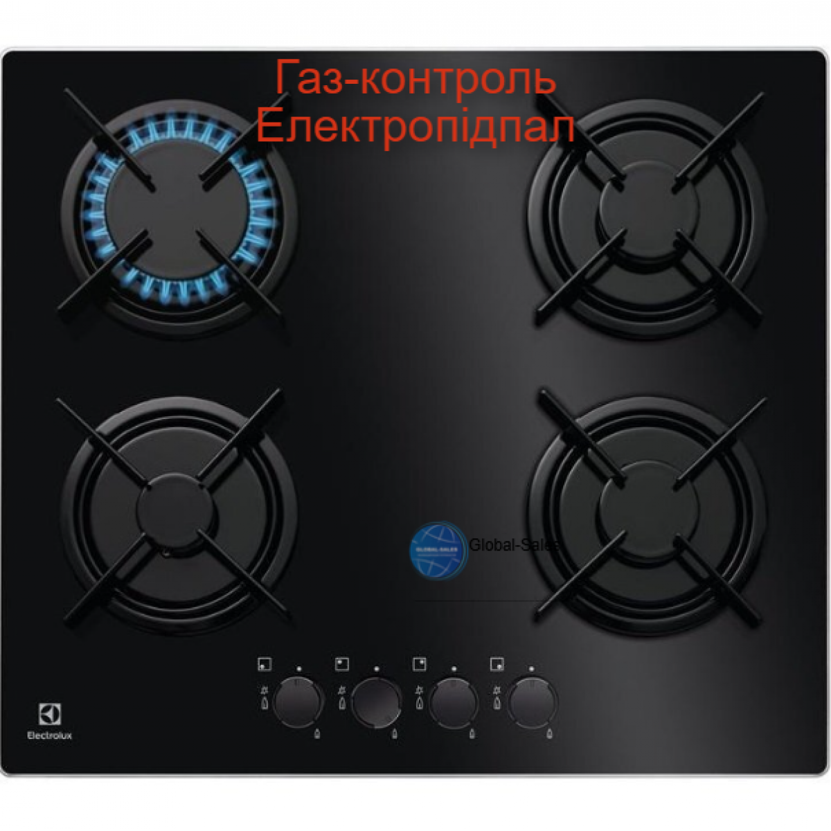 Варильна поверхня газова ELECTROLUX EGT6242NVK