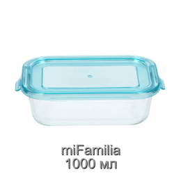 Контейнер харчовий універсальний miFamilia Convenient 1000 мл (6042) Контейнер харчовий універсальний miFamilia Convenient 1000 мл (6042)