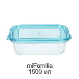 Контейнер харчовий універсальний miFamilia Convenient 1500 мл (6043) Контейнер харчовий універсальний miFamilia Convenient 1500 мл (6043)