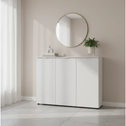 Комод Doros Рон 6 3 фасада Белый 120х38х100 (41515999)