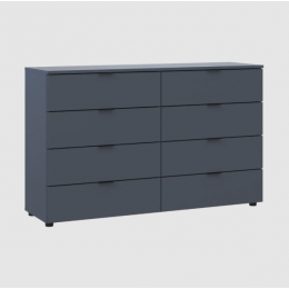 Комод Doros Рон 8 Графит 8 Ящичков 130х38х81 (41516173)