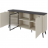 Комод MARLY REG 7 160х82х40 кашемір / горіх
