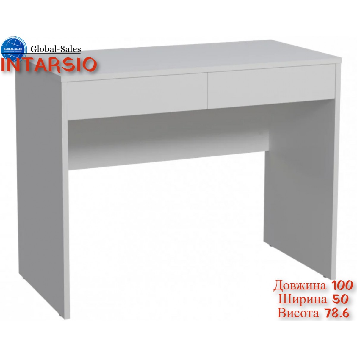 Комп'ютерний стіл YOUNG B 100х50 Білий